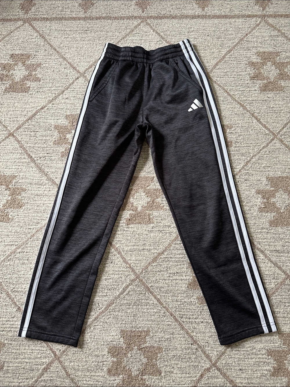 adidas Joggers with White Side Stripes